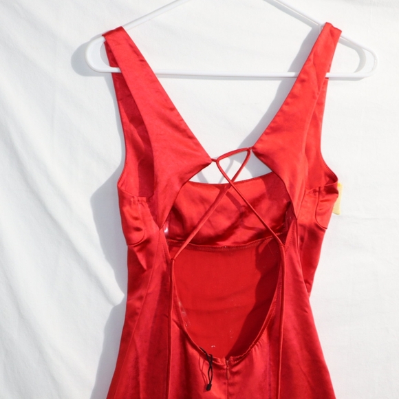 PRINCESS  Poly Cobie Mini Dress Red Size 4 Valentines Day ! - Picture 11 of 13
